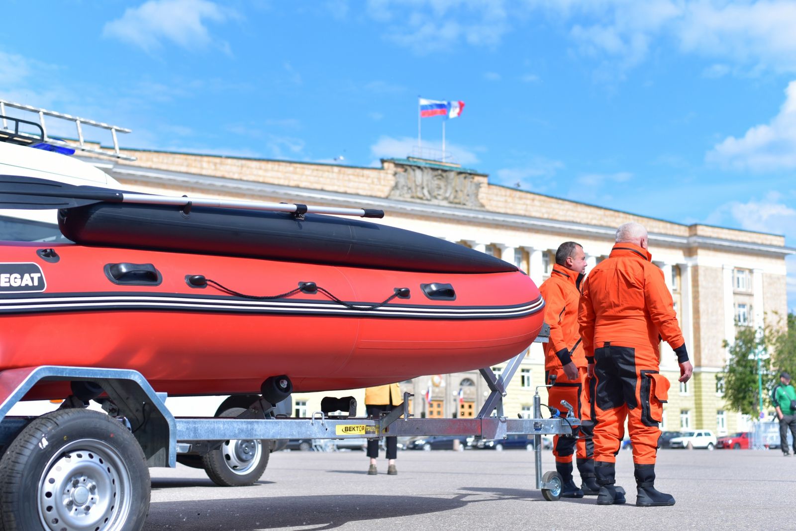 передача техники спасателям